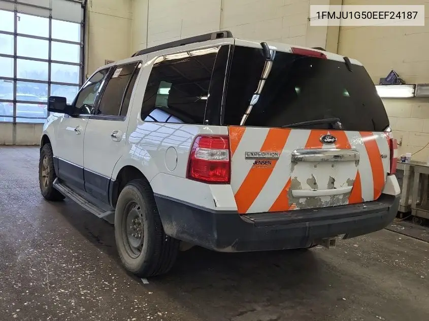 2014 Ford Expedition Xl VIN: 1FMJU1G50EEF24187 Lot: 42616117