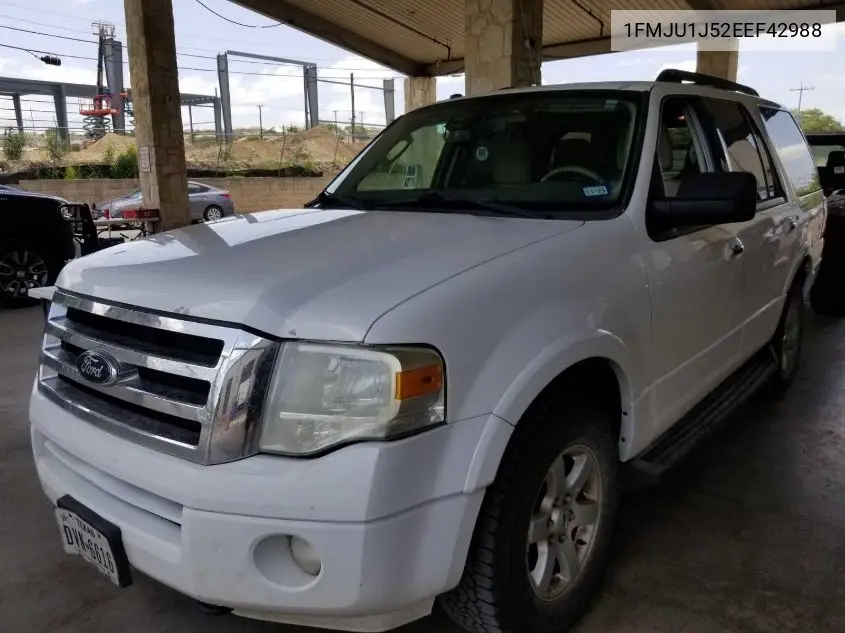2014 Ford Expedition Xlt/King Ranch VIN: 1FMJU1J52EEF42988 Lot: 42616393