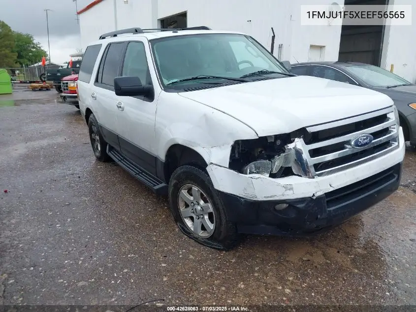 2014 Ford Expedition Xl VIN: 1FMJU1F5XEEF56565 Lot: 42628063