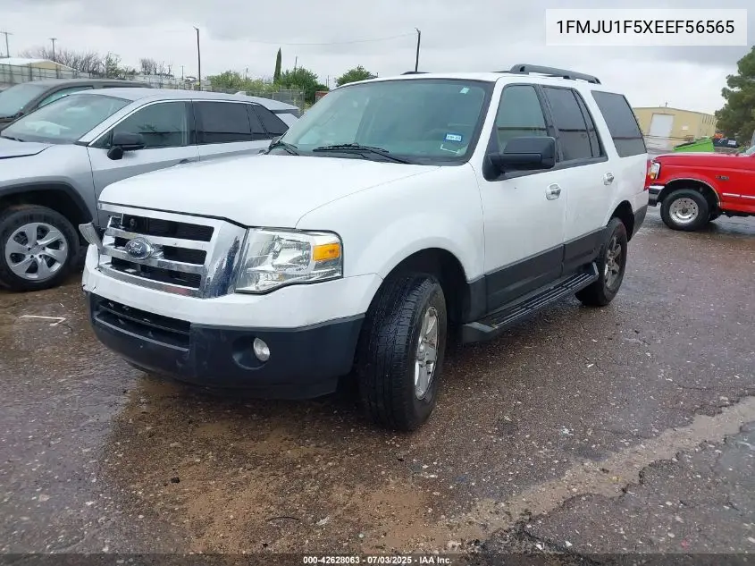 2014 Ford Expedition Xl VIN: 1FMJU1F5XEEF56565 Lot: 42628063