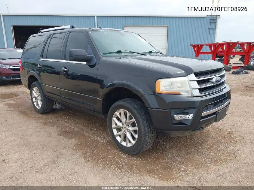 2015 Ford Expedition Limited VIN: 1FMJU2AT0FEF08926 Lot: 42606967