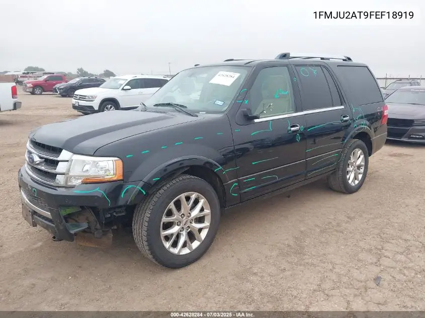 2015 Ford Expedition Limited VIN: 1FMJU2AT9FEF18919 Lot: 42628284