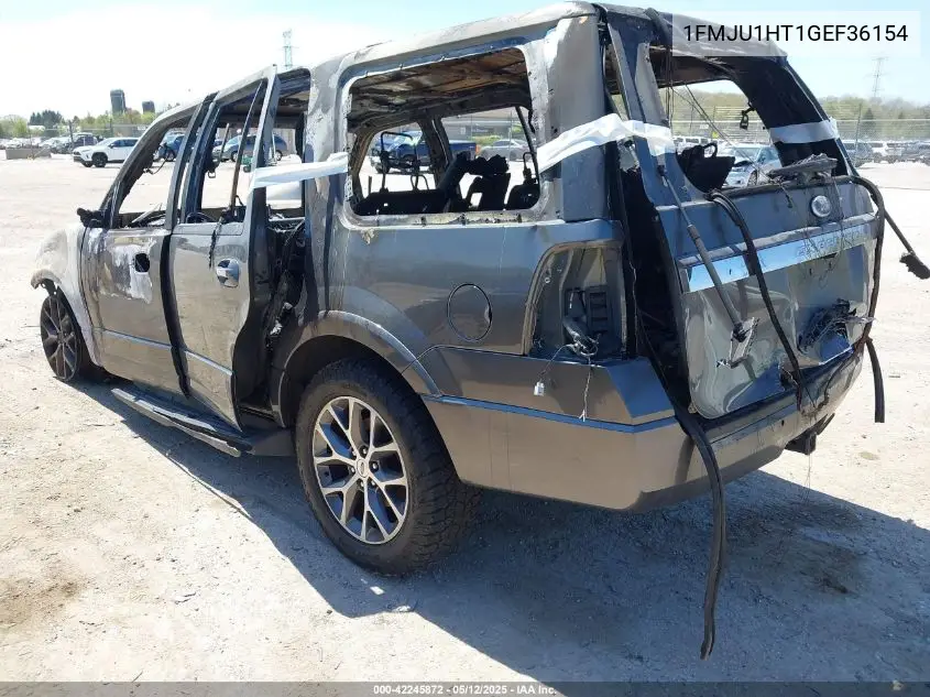 2016 Ford Expedition Xlt VIN: 1FMJU1HT1GEF36154 Lot: 42245872