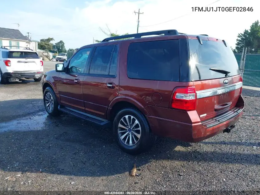 2016 Ford Expedition Xlt/King Ranch VIN: 1FMJU1JT0GEF02846 Lot: 42594363