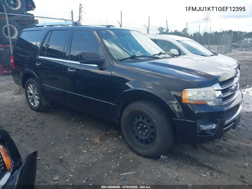 2016 Ford Expedition Limited VIN: 1FMJU1KT1GEF12395 Lot: 42640485
