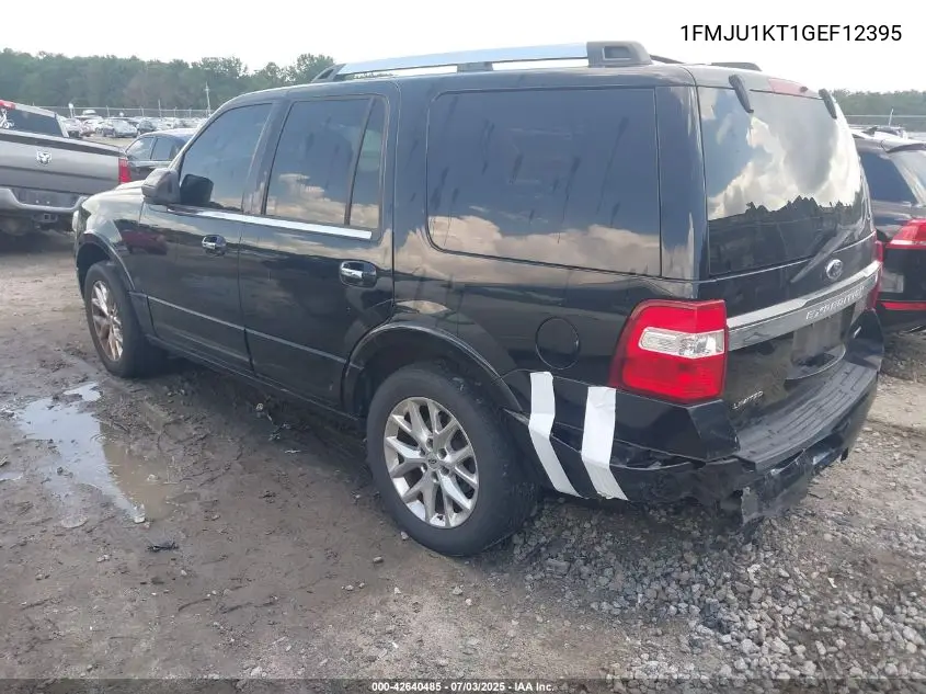 2016 Ford Expedition Limited VIN: 1FMJU1KT1GEF12395 Lot: 42640485