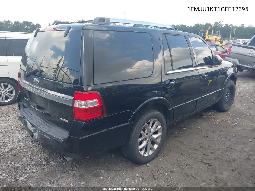 2016 Ford Expedition Limited VIN: 1FMJU1KT1GEF12395 Lot: 42640485