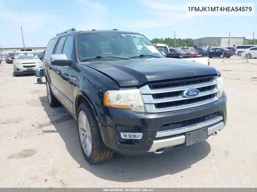 2017 Ford Expedition El Platinum VIN: 1FMJK1MT4HEA54579 Lot: 42255918