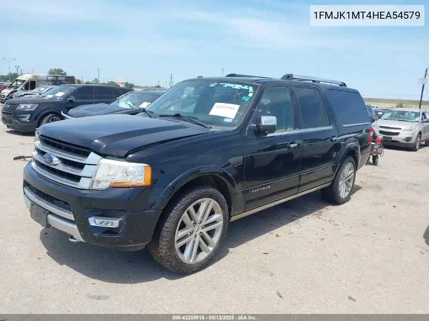 2017 Ford Expedition El Platinum VIN: 1FMJK1MT4HEA54579 Lot: 42255918