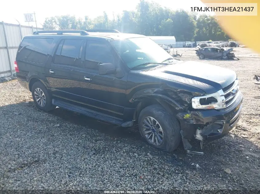 2017 Ford Expedition Xlt VIN: 1FMJK1HT3HEA21437 Lot: 42623799