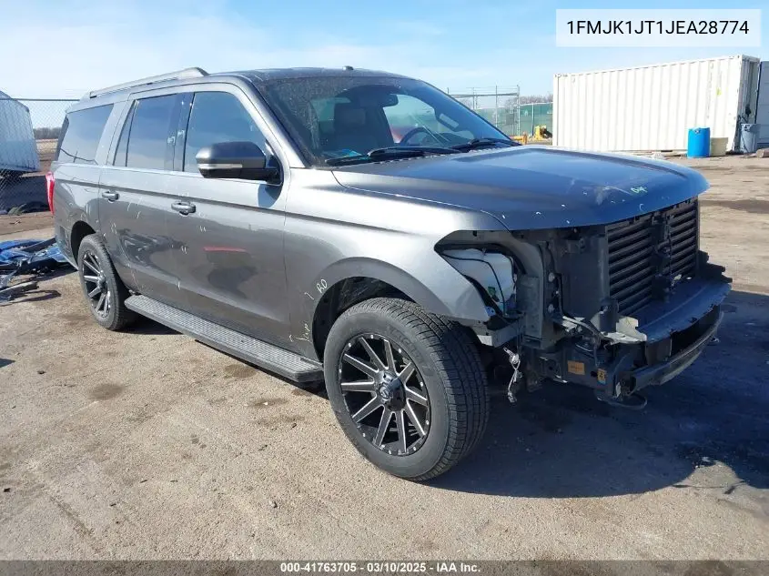 2018 Ford Expedition Max Xlt VIN: 1FMJK1JT1JEA28774 Lot: 41763705