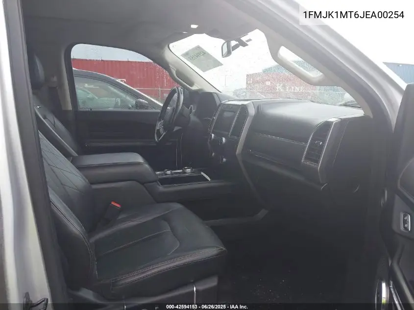 2018 Ford Expedition Max Platinum VIN: 1FMJK1MT6JEA00254 Lot: 42594153