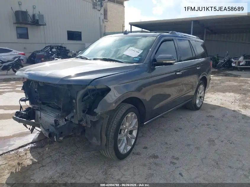 2018 Ford Expedition Limited VIN: 1FMJU1KT5JEA58689 Lot: 42594768