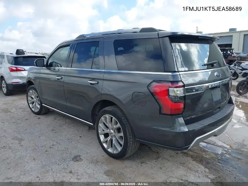 2018 Ford Expedition Limited VIN: 1FMJU1KT5JEA58689 Lot: 42594768