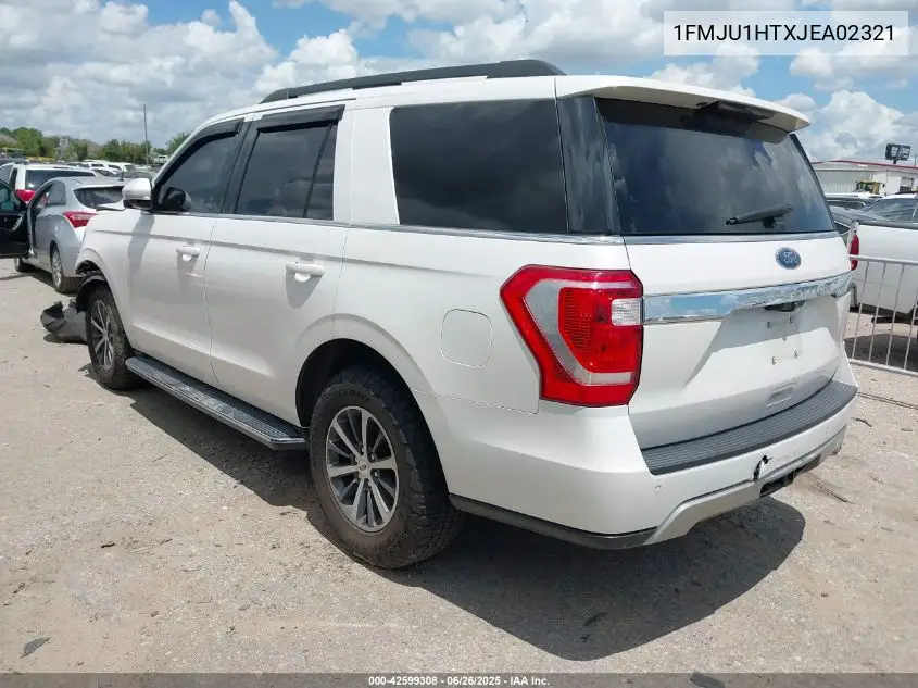 2018 Ford Expedition Xlt VIN: 1FMJU1HTXJEA02321 Lot: 42599308