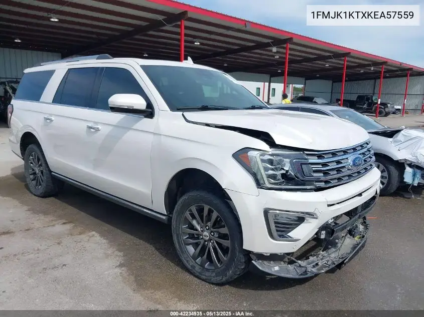 2019 Ford Expedition Max Limited VIN: 1FMJK1KTXKEA57559 Lot: 42234935