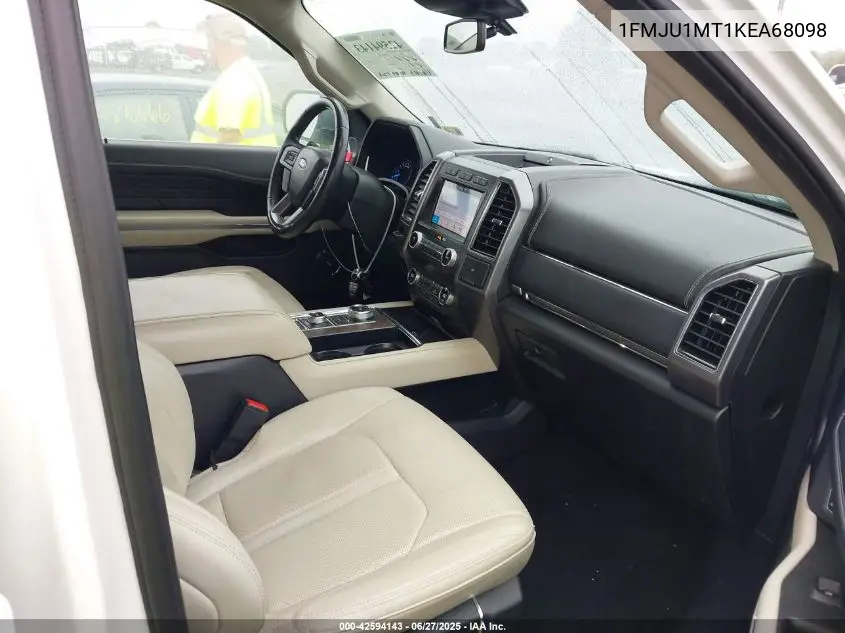 2019 Ford Expedition Platinum VIN: 1FMJU1MT1KEA68098 Lot: 42594143