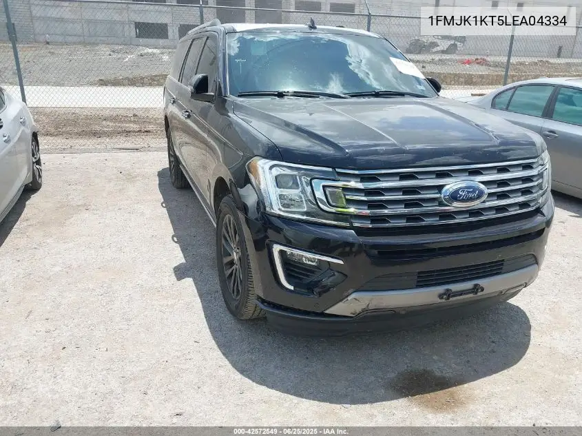 2020 Ford Expedition Limited Max VIN: 1FMJK1KT5LEA04334 Lot: 42572549