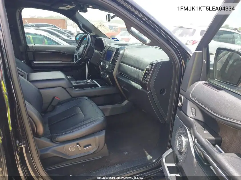 2020 Ford Expedition Limited Max VIN: 1FMJK1KT5LEA04334 Lot: 42572549