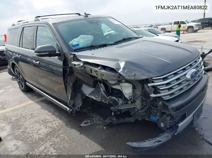 2021 Ford Expedition Limited Max VIN: 1FMJK2AT1MEA80822 Lot: 42055900