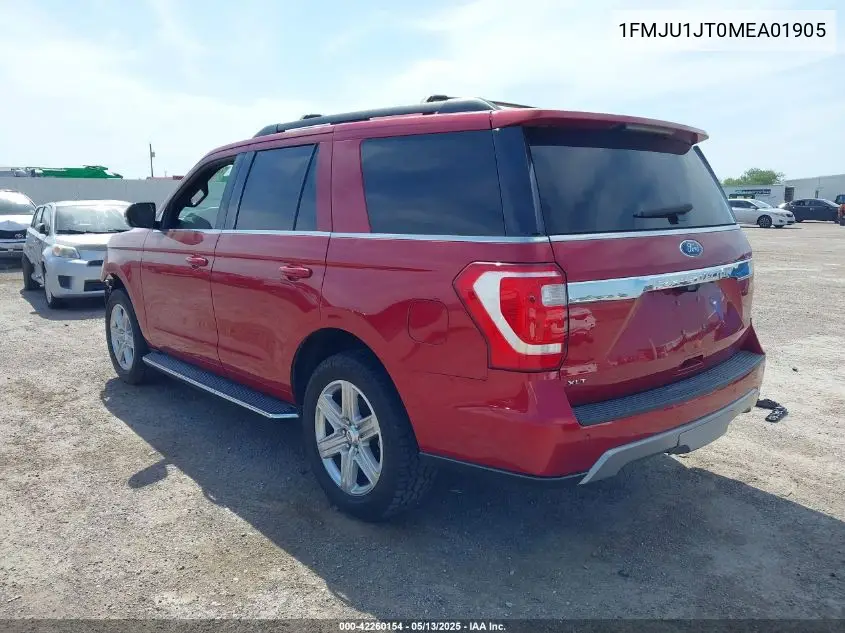 2021 Ford Expedition Xlt VIN: 1FMJU1JT0MEA01905 Lot: 42260154
