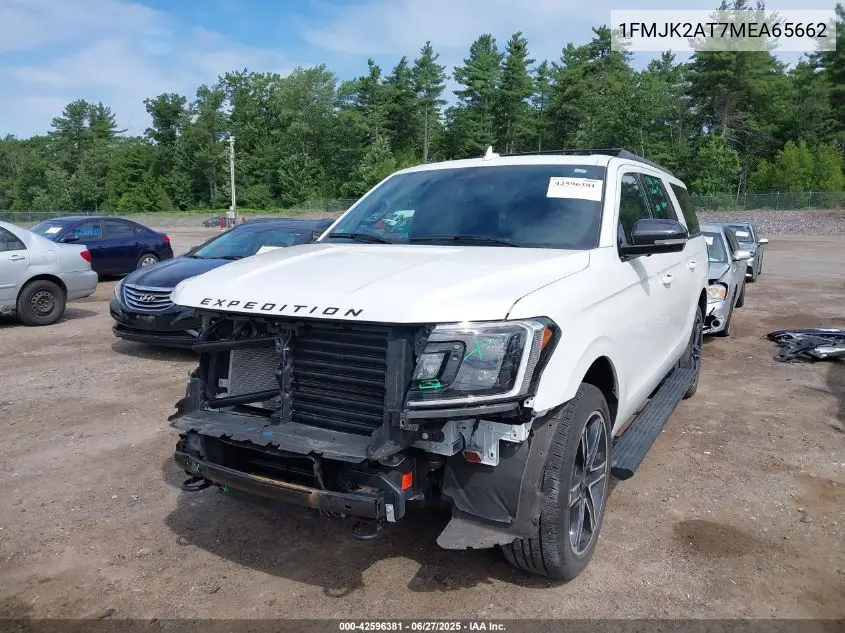 2021 Ford Expedition Limited Max VIN: 1FMJK2AT7MEA65662 Lot: 42596381