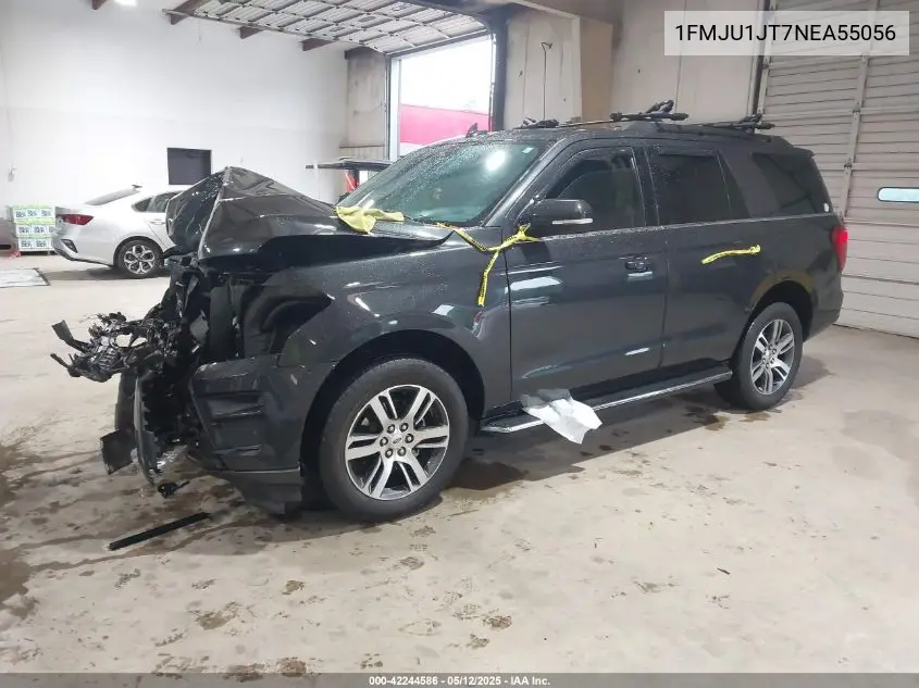 2022 Ford Expedition Xlt VIN: 1FMJU1JT7NEA55056 Lot: 42244586
