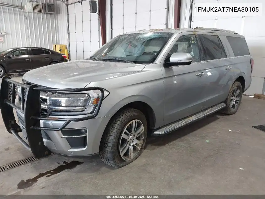 2022 Ford Expedition Limited Max VIN: 1FMJK2AT7NEA30105 Lot: 42583276