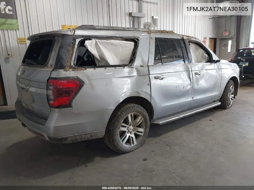 2022 Ford Expedition Limited Max VIN: 1FMJK2AT7NEA30105 Lot: 42583276