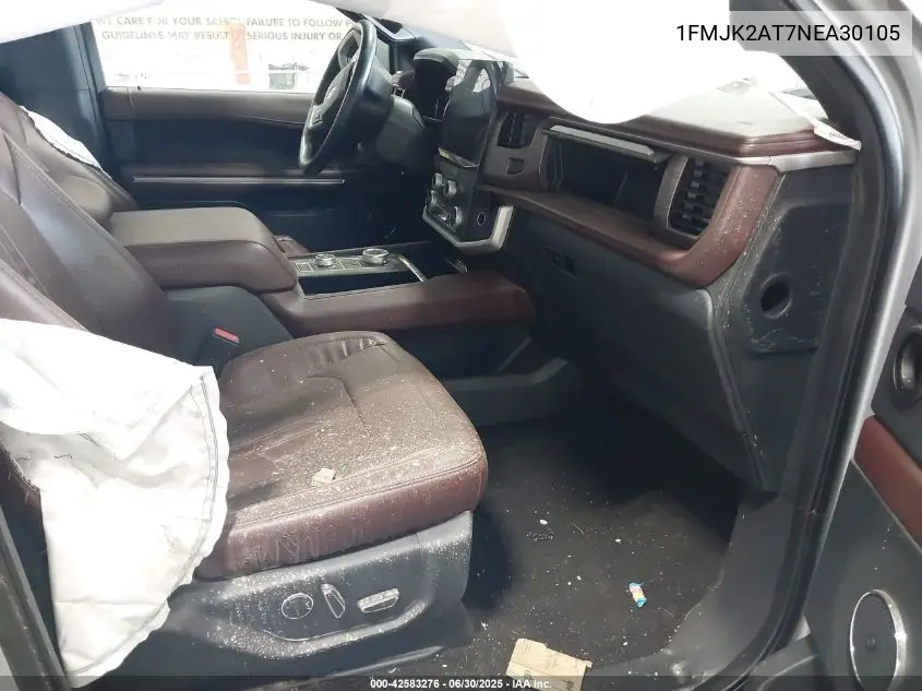 2022 Ford Expedition Limited Max VIN: 1FMJK2AT7NEA30105 Lot: 42583276