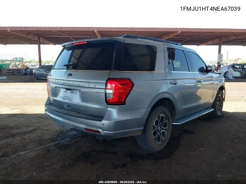 2022 Ford Expedition Xlt VIN: 1FMJU1HT4NEA67039 Lot: 42609959
