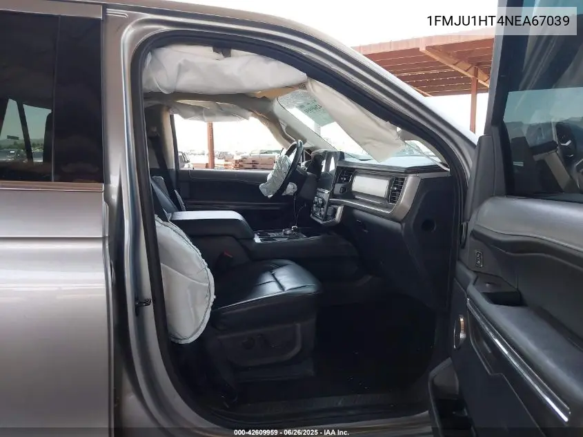 2022 Ford Expedition Xlt VIN: 1FMJU1HT4NEA67039 Lot: 42609959