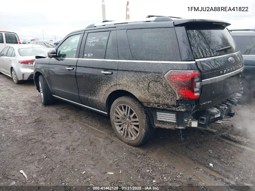 2024 Ford Expedition Limited VIN: 1FMJU2A88REA41822 Lot: 41462128