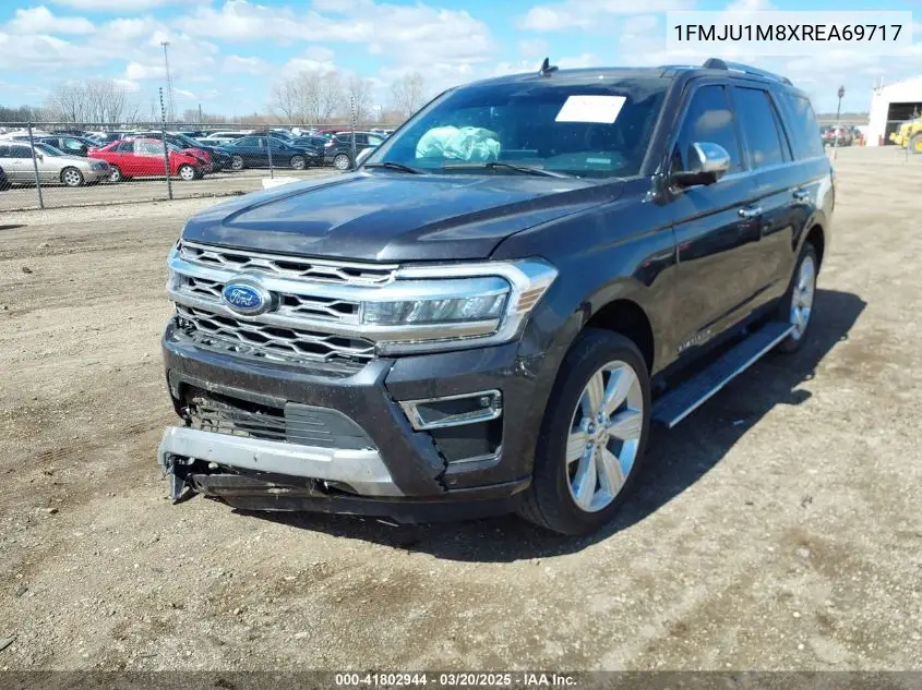 2024 Ford Expedition Platinum VIN: 1FMJU1M8XREA69417 Lot: 41802944