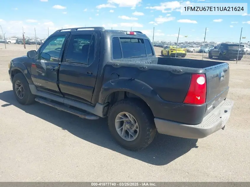 2001 Ford Explorer Sport Trac VIN: 1FMZU67E11UA21624 Lot: 41877740