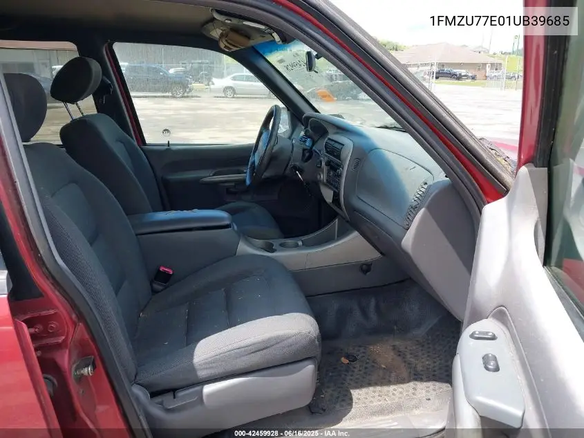 2001 Ford Explorer Sport Trac VIN: 1FMZU77E01UB39685 Lot: 42459928
