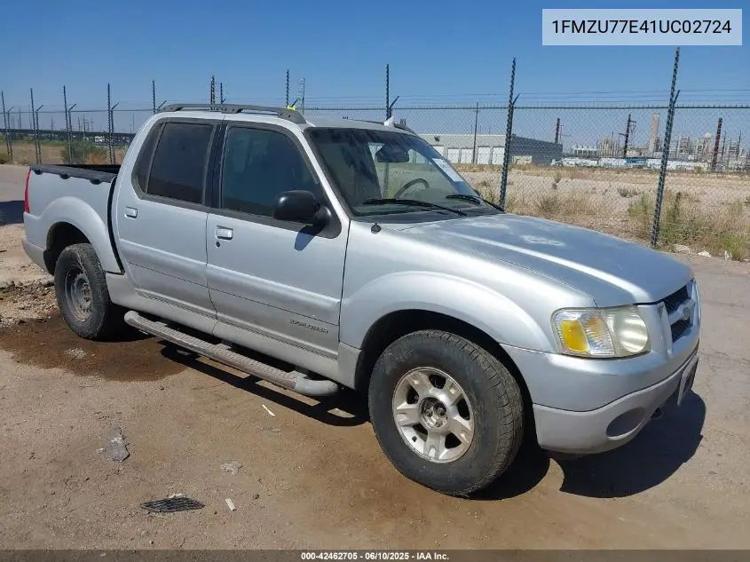 2001 Ford Explorer Sport Trac VIN: 1FMZU77E41UC02724 Lot: 42462705