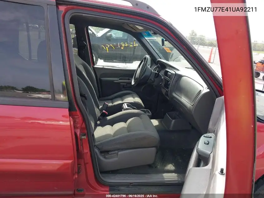 2001 Ford Explorer Sport Trac VIN: 1FMZU77E41UA92211 Lot: 42481796
