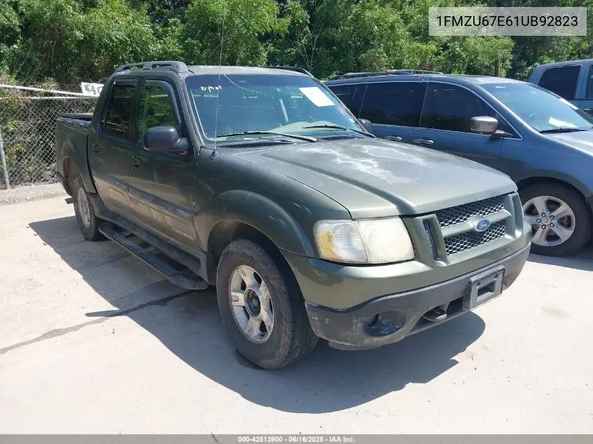 2001 Ford Explorer Sport Trac VIN: 1FMZU67E61UB92823 Lot: 42513900