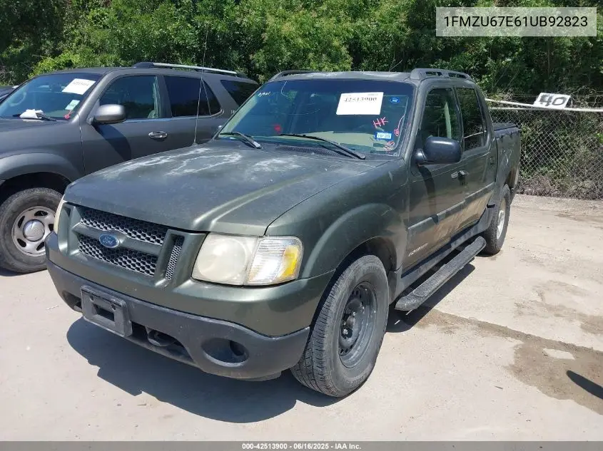 2001 Ford Explorer Sport Trac VIN: 1FMZU67E61UB92823 Lot: 42513900
