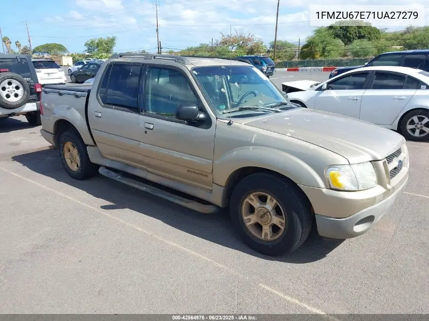 2001 Ford Explorer Sport Trac VIN: 1FMZU67E71UA27279 Lot: 42564976