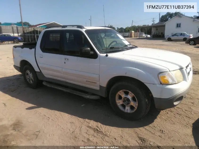 2001 Ford Explorer Sport Trac VIN: 1FMZU77E11UB37394 Lot: 42588502