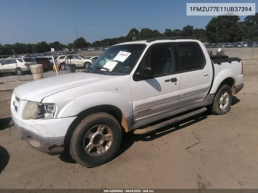 2001 Ford Explorer Sport Trac VIN: 1FMZU77E11UB37394 Lot: 42588502