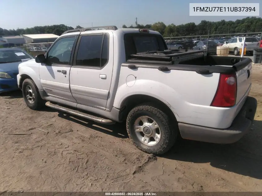 2001 Ford Explorer Sport Trac VIN: 1FMZU77E11UB37394 Lot: 42588502