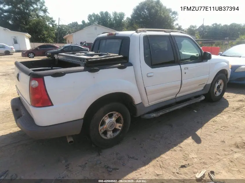 2001 Ford Explorer Sport Trac VIN: 1FMZU77E11UB37394 Lot: 42588502