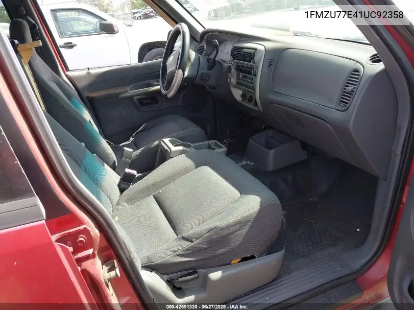 2001 Ford Explorer Sport Trac VIN: 1FMZU77E41UC92358 Lot: 42591330