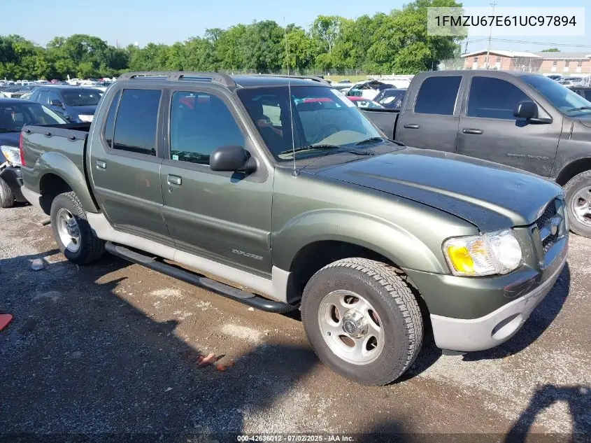 2001 Ford Explorer Sport Trac VIN: 1FMZU67E61UC97894 Lot: 42636012