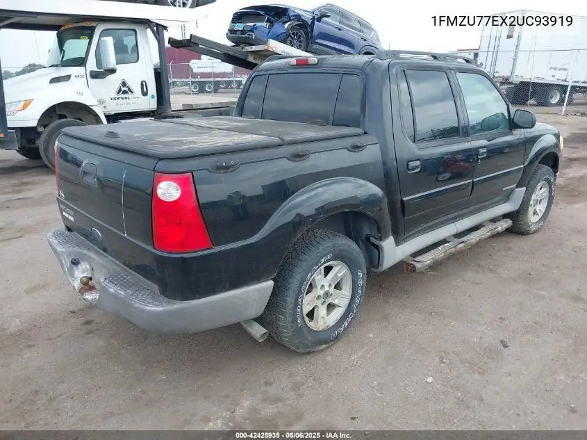 2002 Ford Explorer Sport Trac VIN: 1FMZU77EX2UC93919 Lot: 42425935