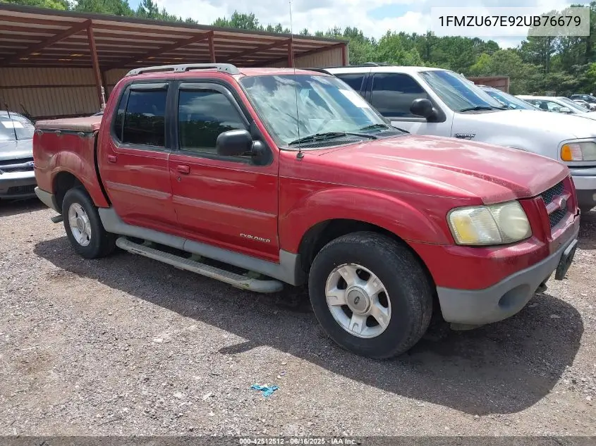 2002 Ford Explorer Sport Trac VIN: 1FMZU67E92UB76679 Lot: 42512512
