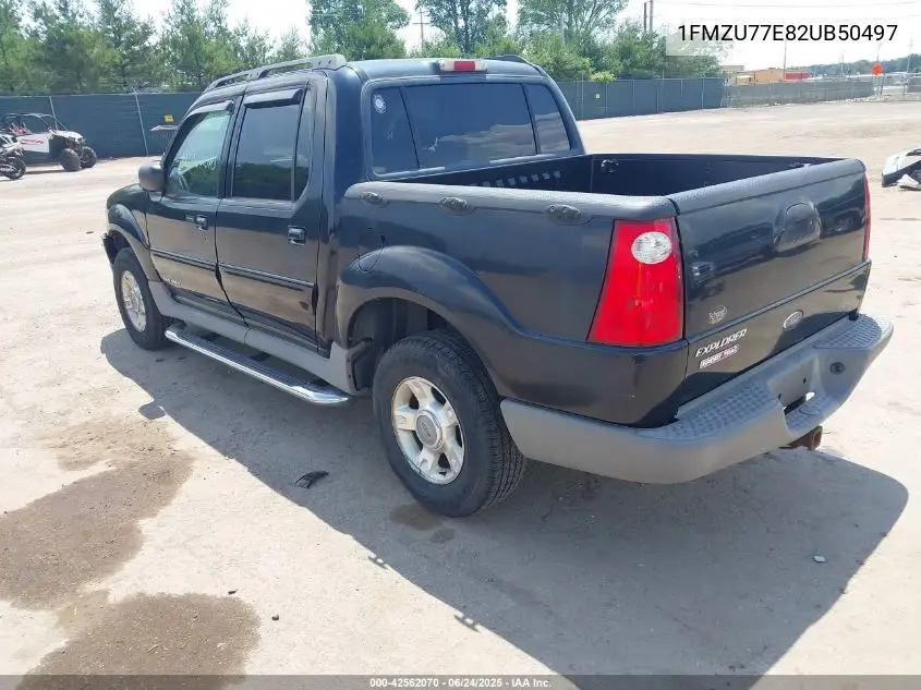 2002 Ford Explorer Sport Trac VIN: 1FMZU77E82UB50497 Lot: 42562070